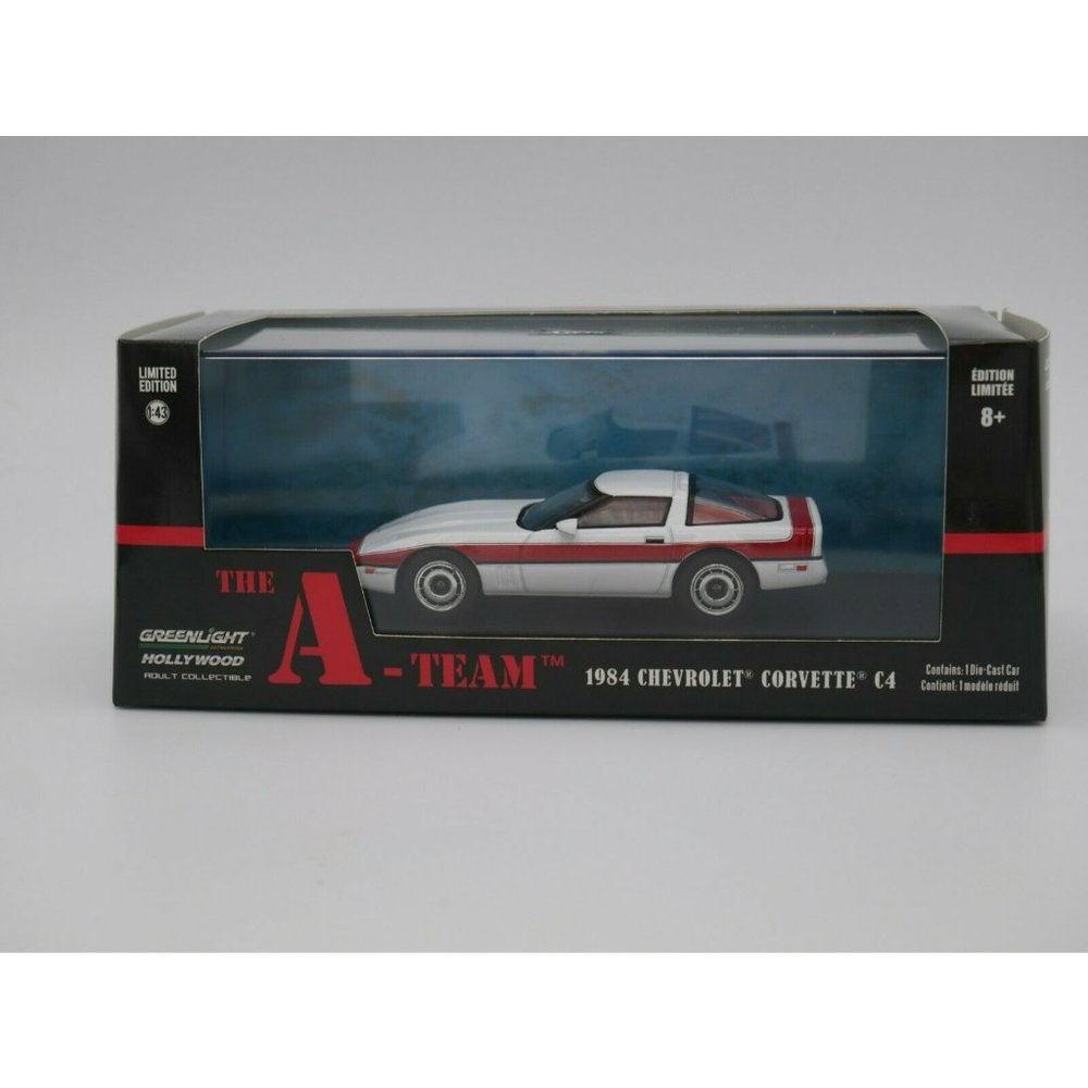 The A-Team (TV Series) 1:43 Scale 1984 Chevrolet Corvette C4